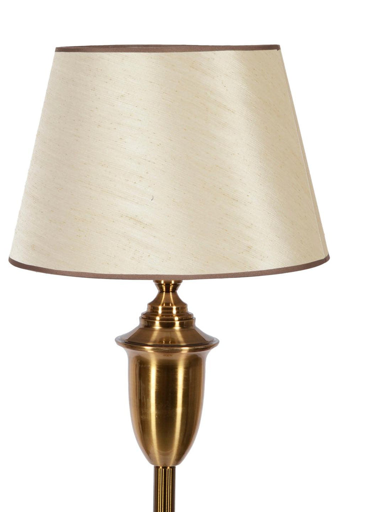 Marc White Gold Floor Lamp | Buy Traditional Floor Lamps Online India
