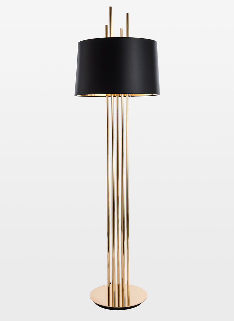 Mildred Black Gold Floor Lamp | Buy Luxury Floor Lamps Online India