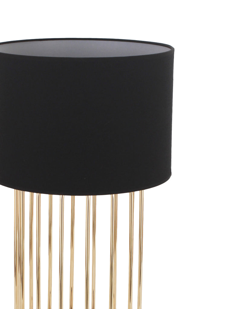 Spencer Black Gold Modern Table Lamp | Buy Luxury Table Lamps Online India