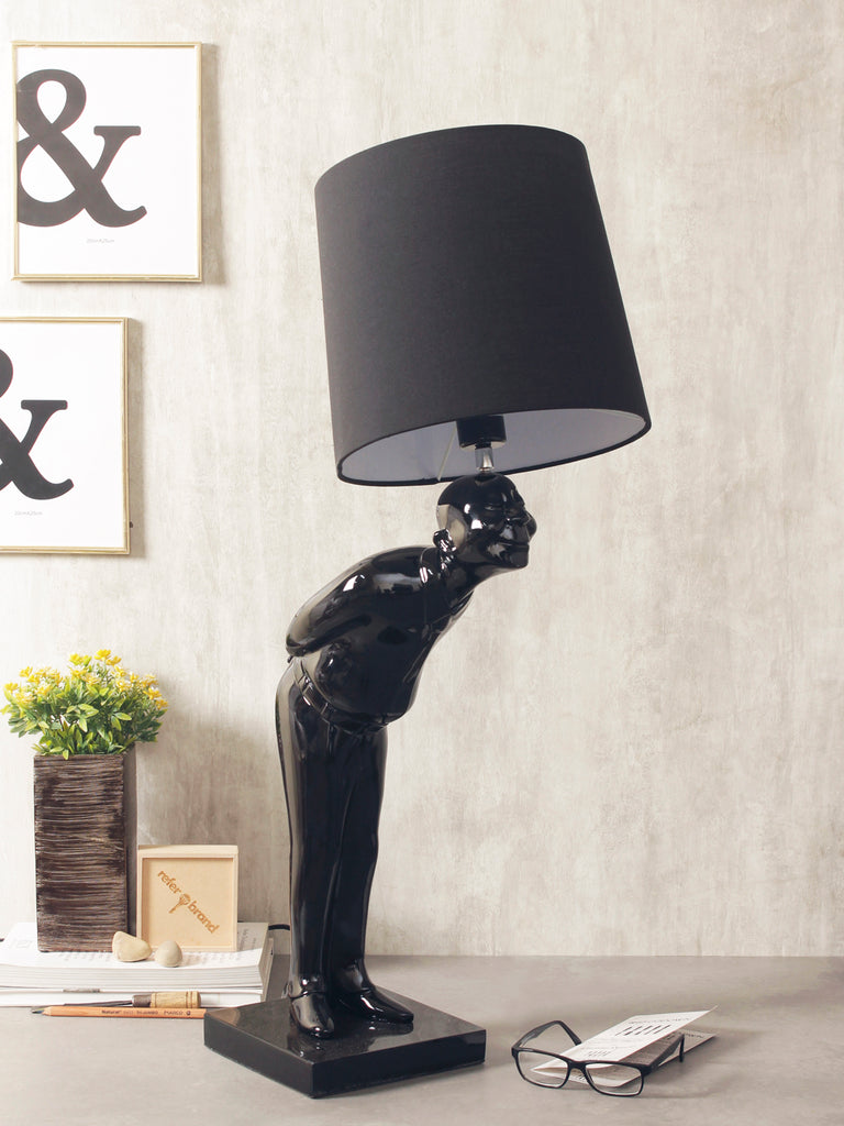 Greeting Man Modern Table Lamp | Buy Luxury Table Lamps Online India
