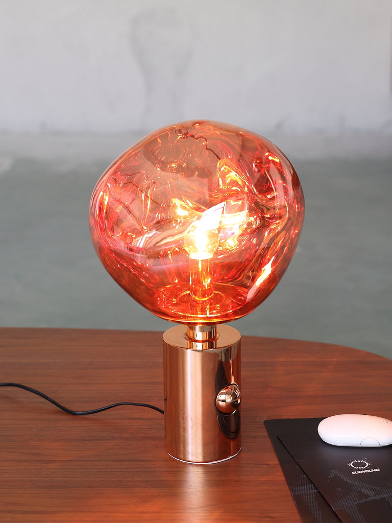 Melt Copper Table Lamp | Buy Luxury Table Lamps Online India