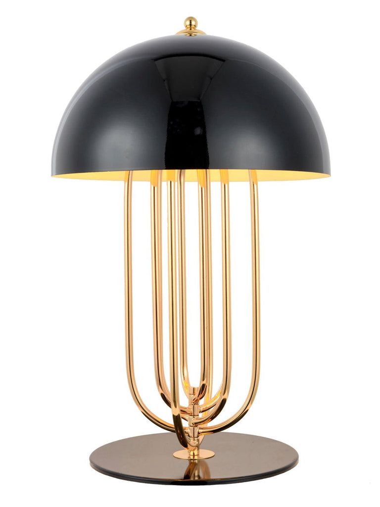 Turner Black Gold Table Lamp | Buy Luxury Table Lamps Online India