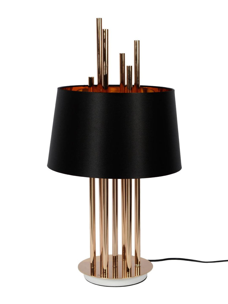 Mildred Black Gold Table Lamp | Buy Luxury Table Lamps Online India