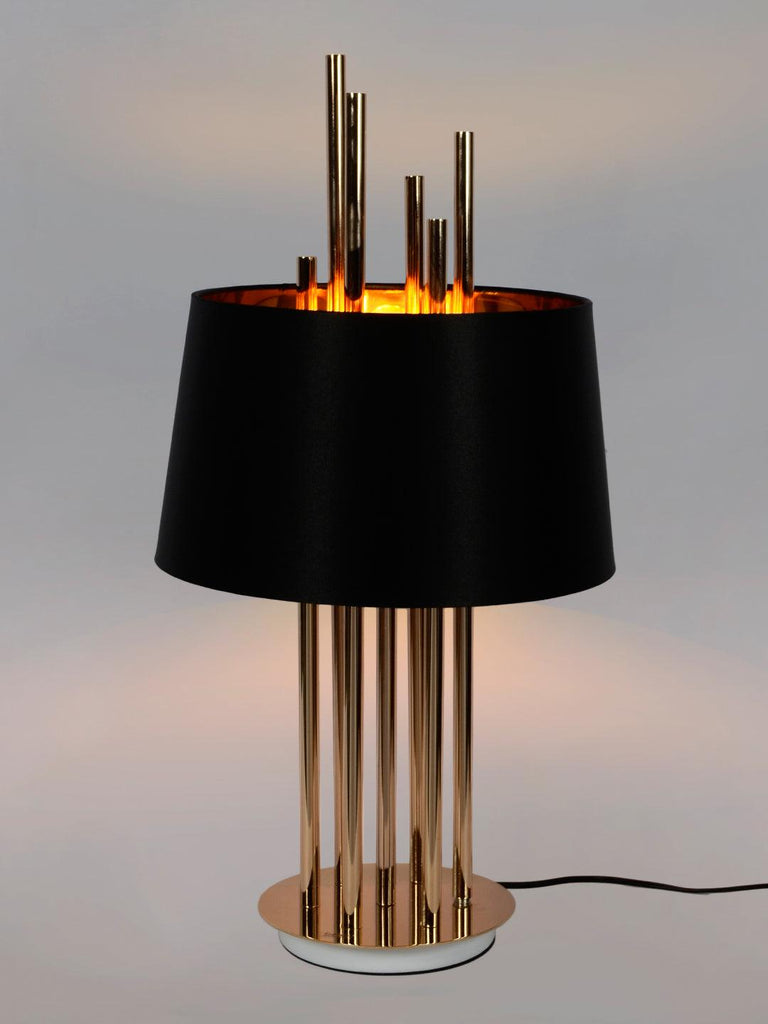 Mildred Black Gold Table Lamp | Buy Luxury Table Lamps Online India