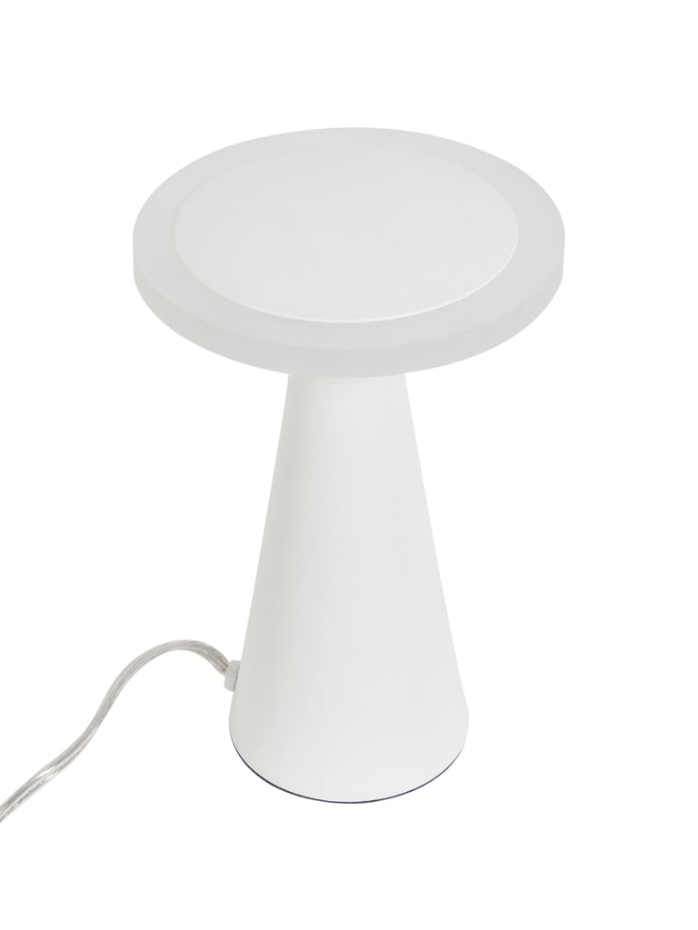 Ines White LED Desl Lamp | Buy Modern LED Table Lamps Online India