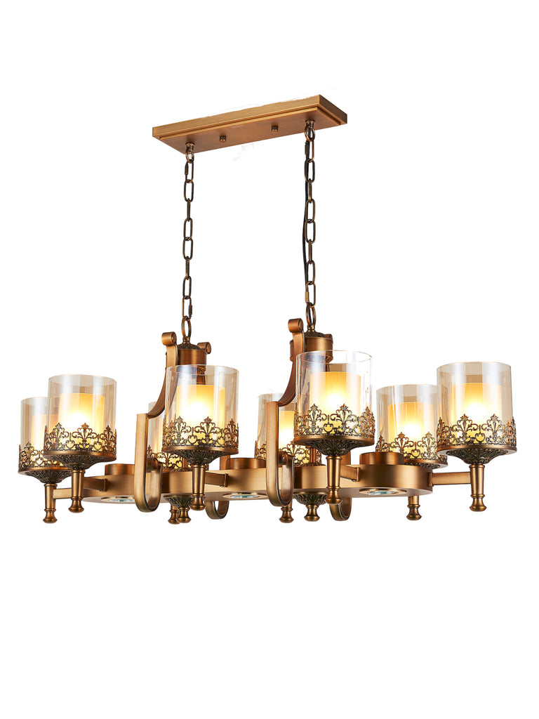 Marville Traditional Gold Chandelier | Buy Decorative Chandeliers Online India