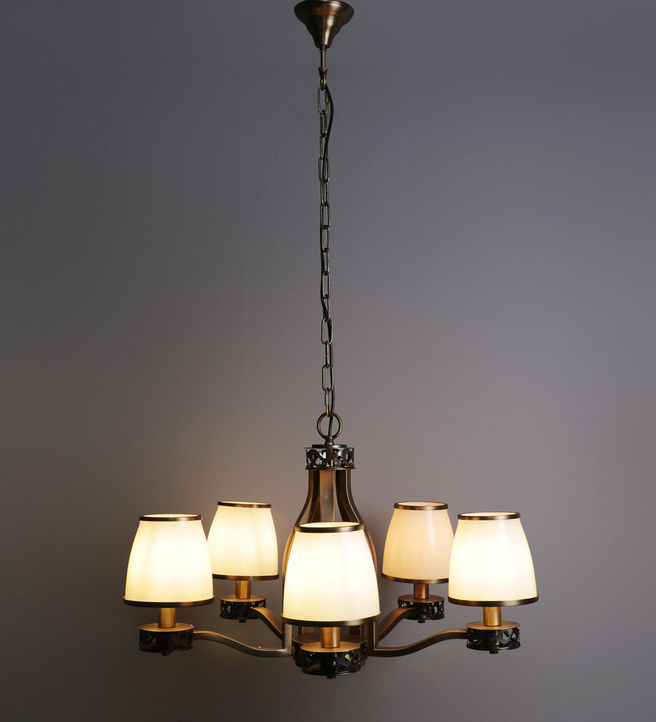 Micella 5-Lamp Traditional Chandelier | Buy Luxury Chandeliers Online India