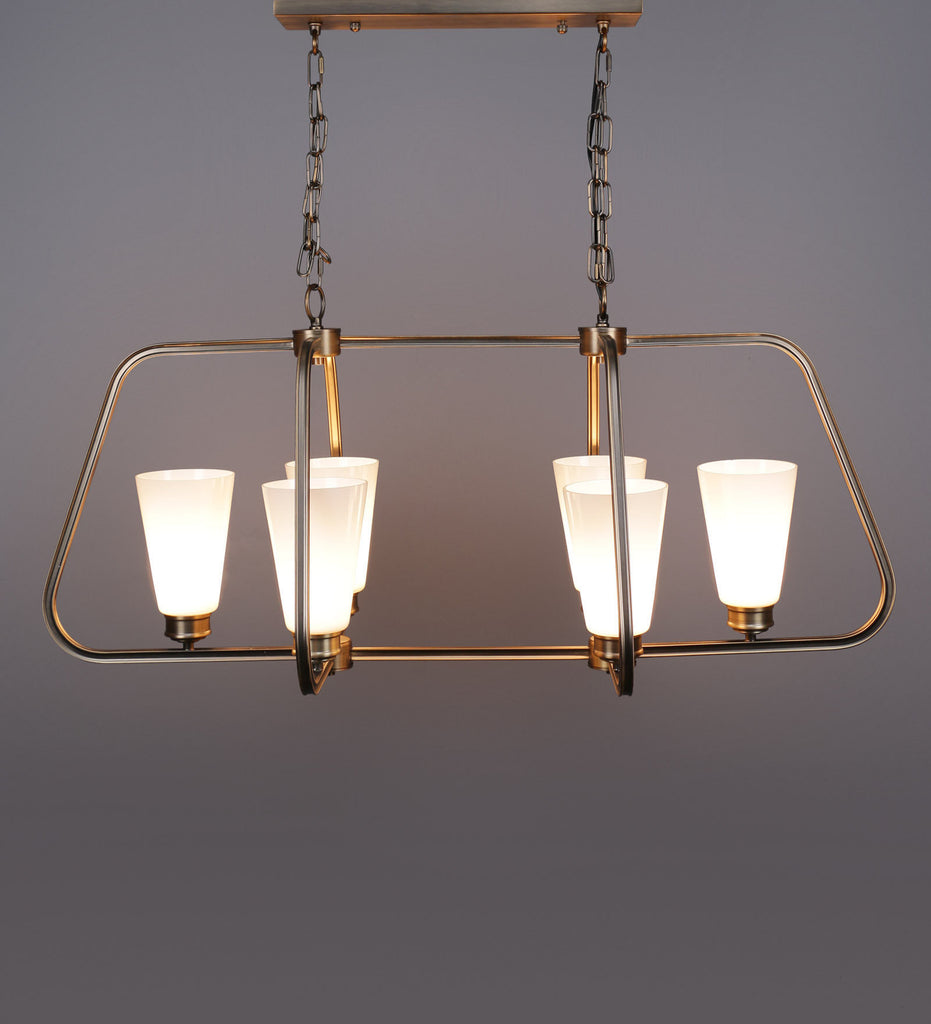 Rubella 6-Lamp Traditional Chandelier | Buy Luxury Chandeliers Online India