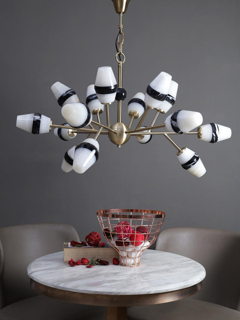 Athen 15-Lamp | Buy Premium Chandeliers Online in India | Jainsons Emporio Lights
