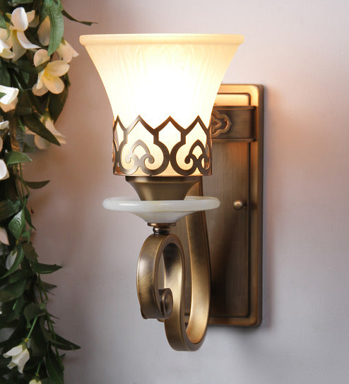 Chenille Single Vintage Wall Lamp| Buy Luxury Wall Lights Online India