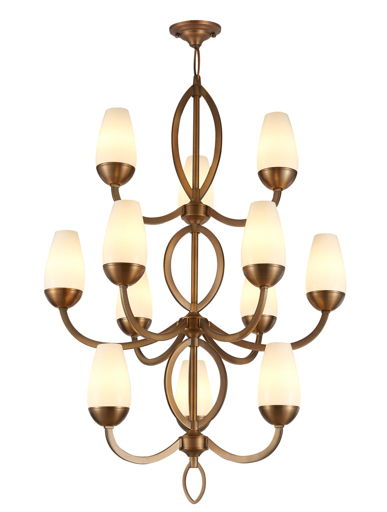 Ariano Traditional Gold Chandelier | Buy Decorative Chandeliers Online India