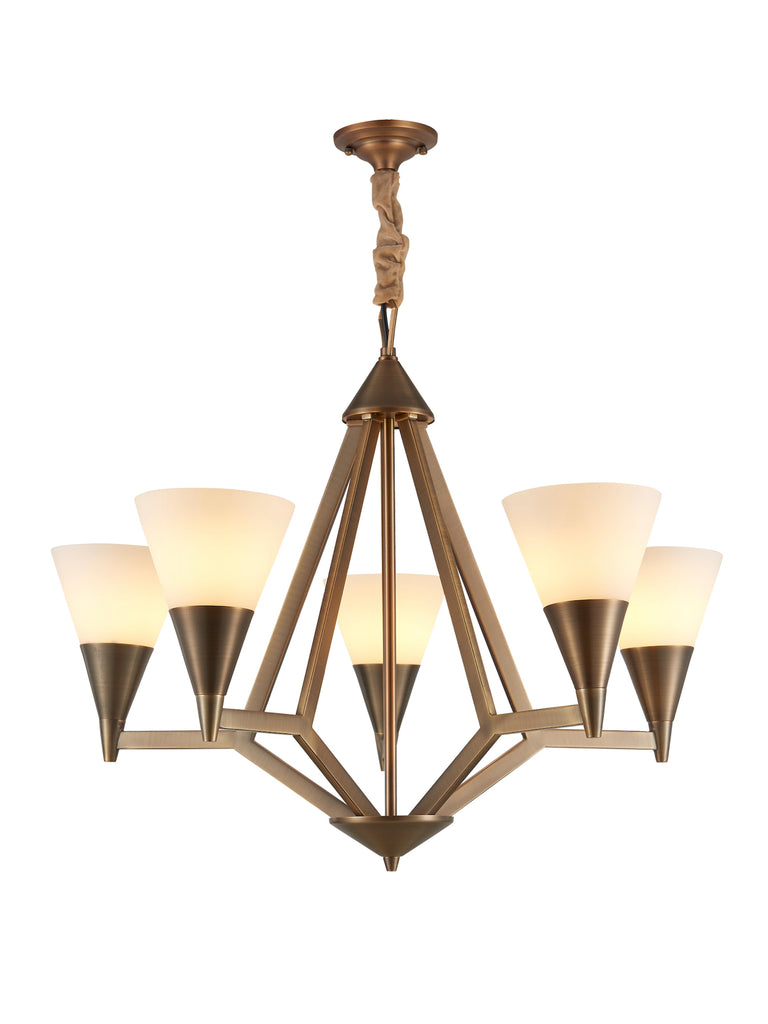 Laviano Traditional Gold Chandelier | Buy Decorative Chandeliers Online India