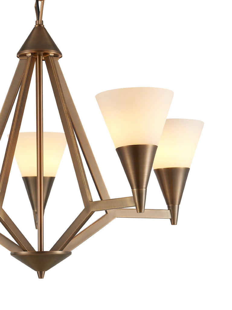 Laviano Traditional Gold Chandelier | Buy Decorative Chandeliers Online India