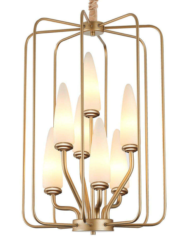Darcelle Traditional Gold Chandelier | Buy Decorative Chandeliers Online India