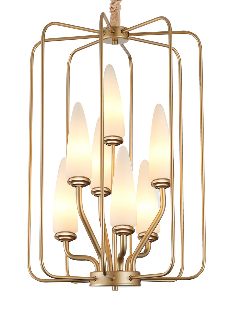 Darcelle Traditional Gold Chandelier | Buy Decorative Chandeliers Online India