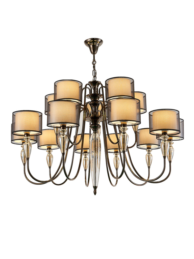 Triviano Traditional Gold Chandelier | Buy Decorative Chandeliers Online India