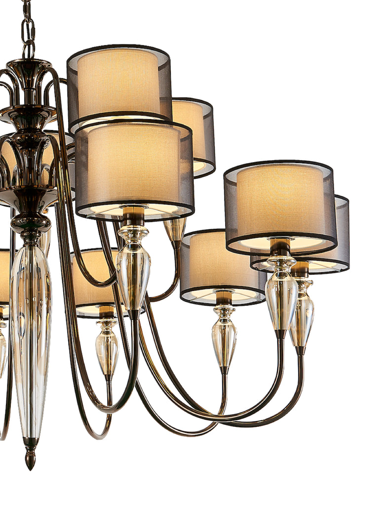 Triviano Traditional Gold Chandelier | Buy Decorative Chandeliers Online India