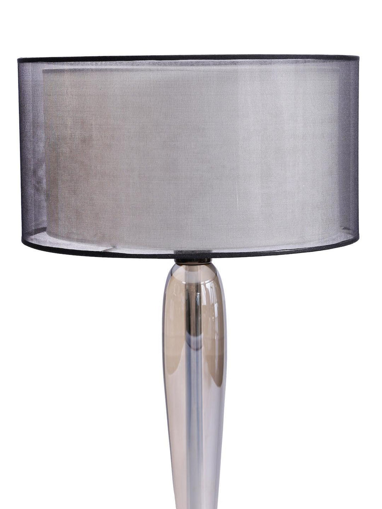 Triviano Traditional Grey Gold Table Lamp | Buy Table Lamps Online India
