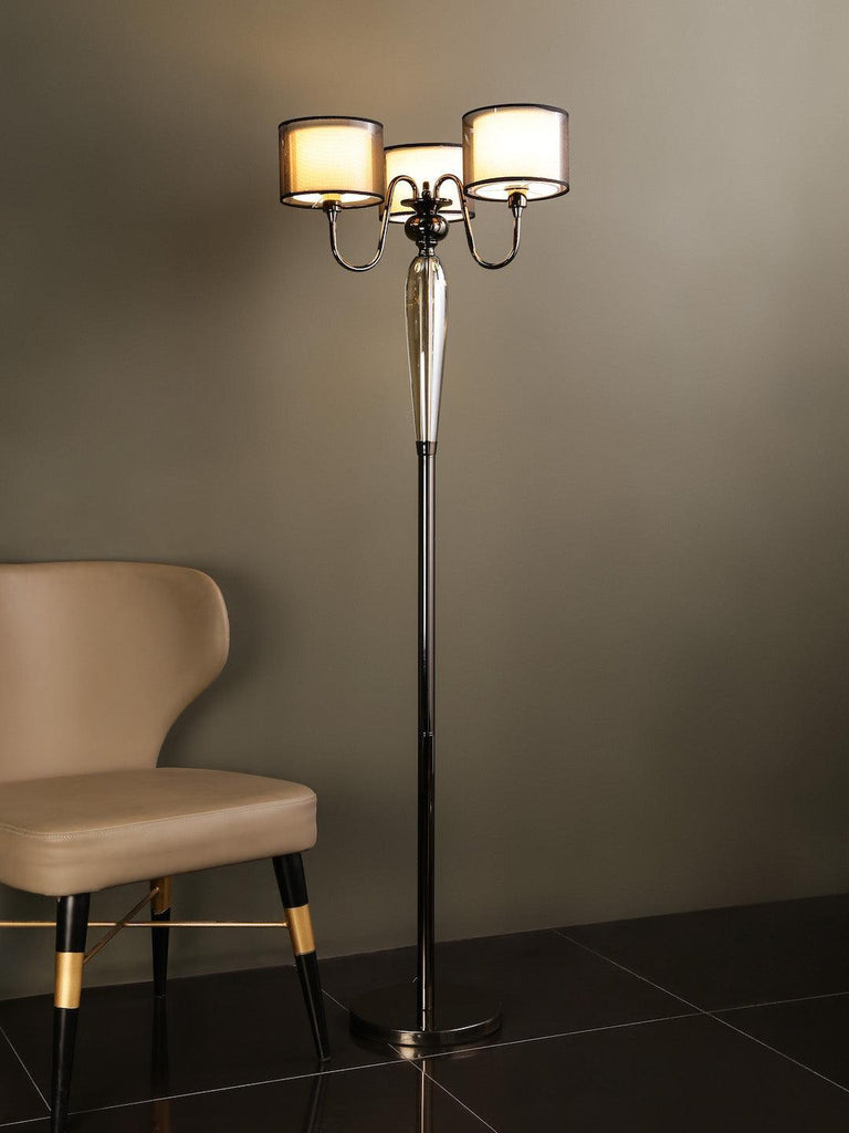 Triviano Floor Lamp with Trey Table | Buy Modern Floor Lamps Online India