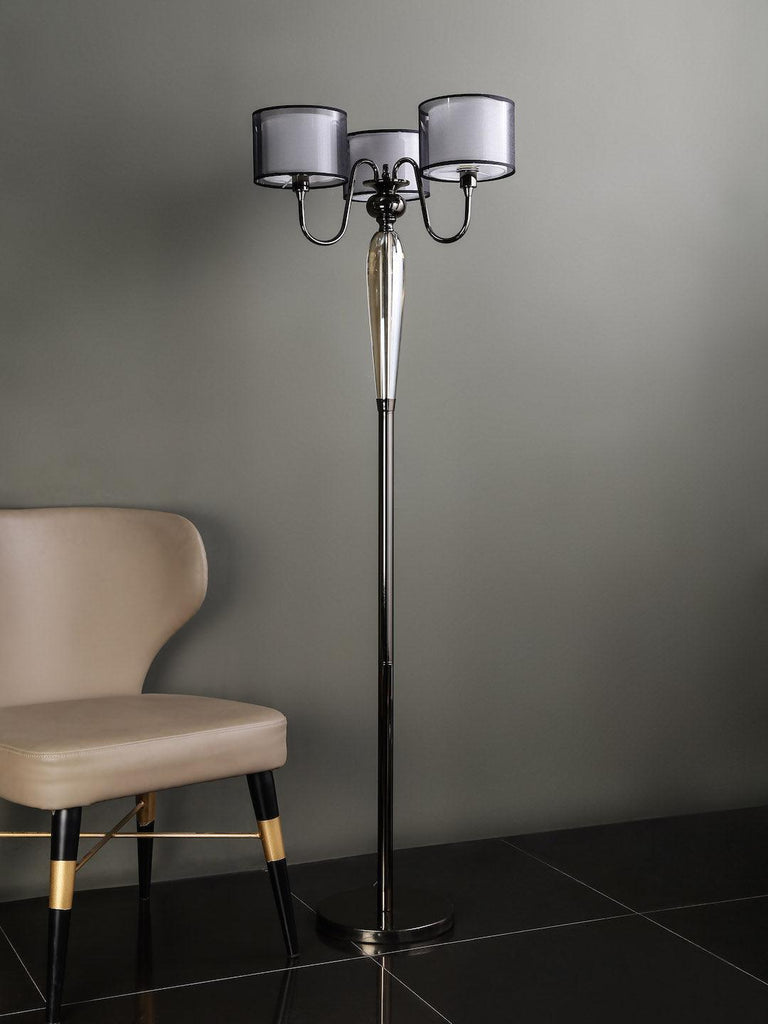 Triviano Floor Lamp with Trey Table | Buy Modern Floor Lamps Online India
