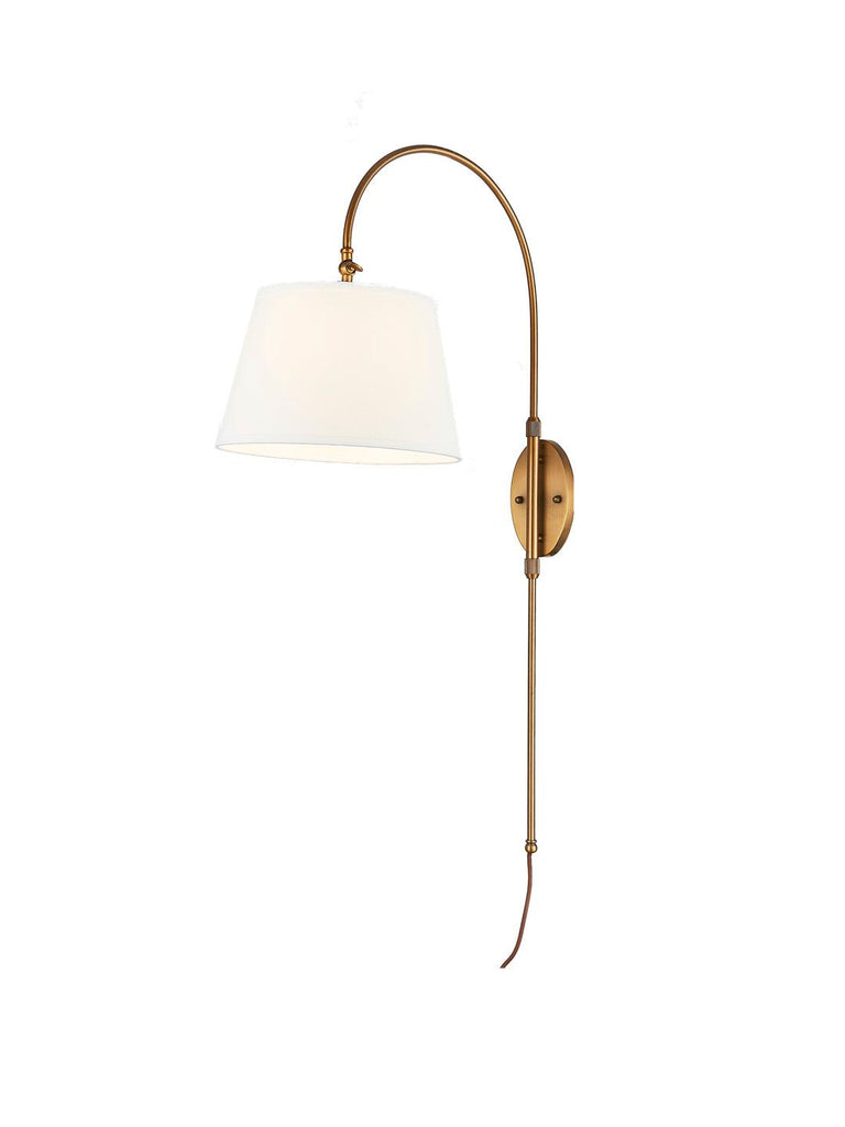 Maiden Gold Wall Lamp | Buy Modern Wall Light Online India