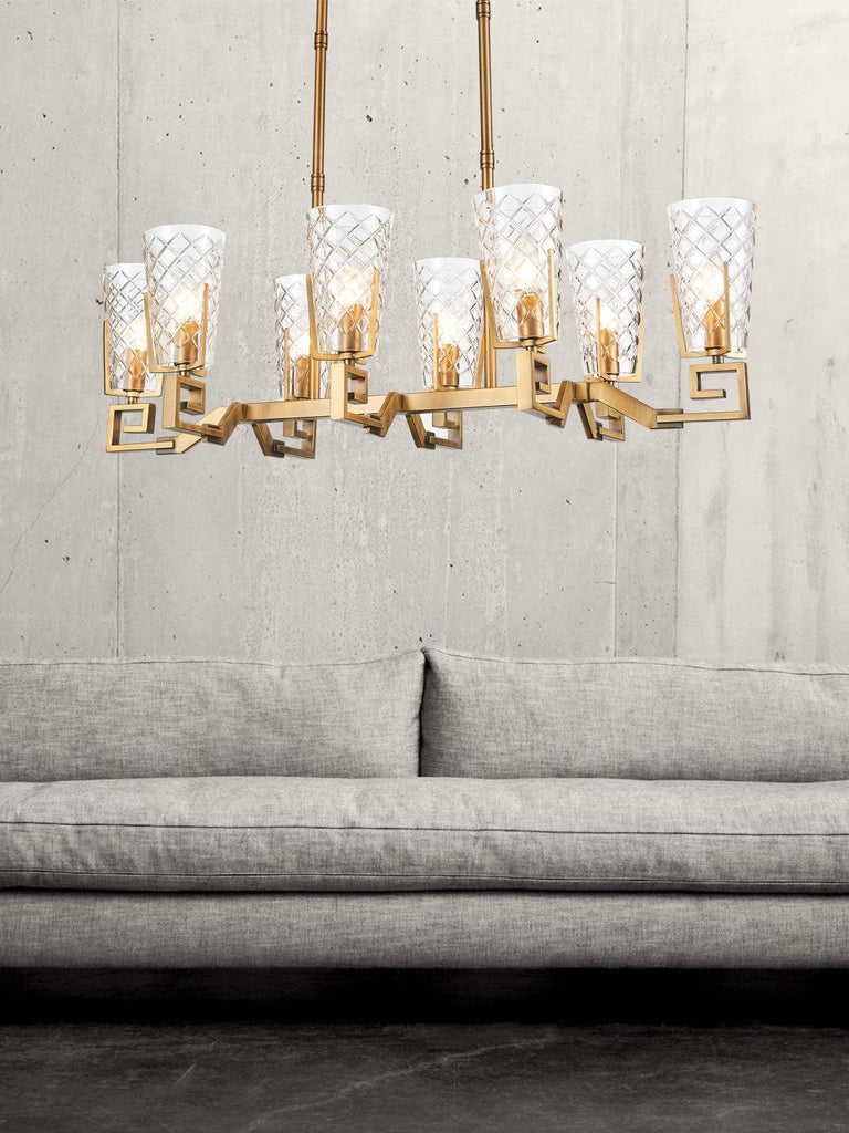 Estelle Traditional Gold Chandelier | Buy Decorative Chandeliers Online India