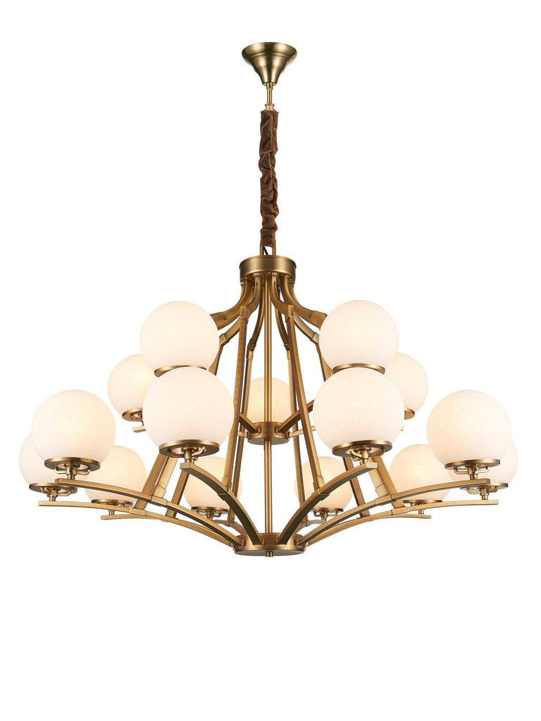 Orville Traditional Gold Chandelier | Buy Decorative Chandeliers Online India