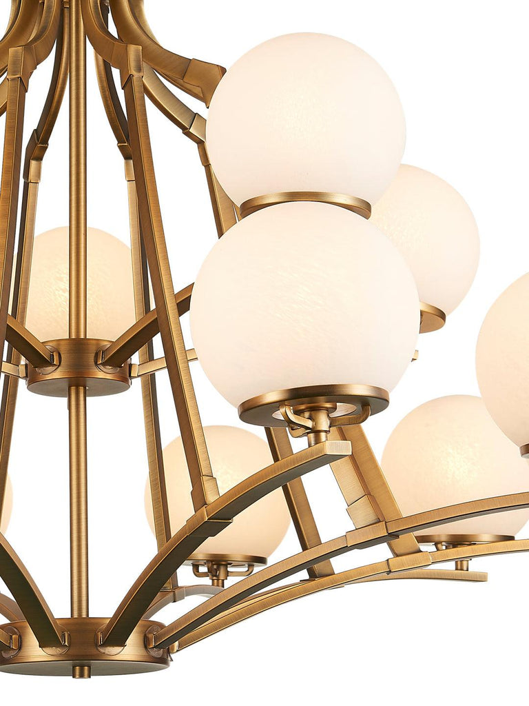 Orville Traditional Gold Chandelier | Buy Decorative Chandeliers Online India