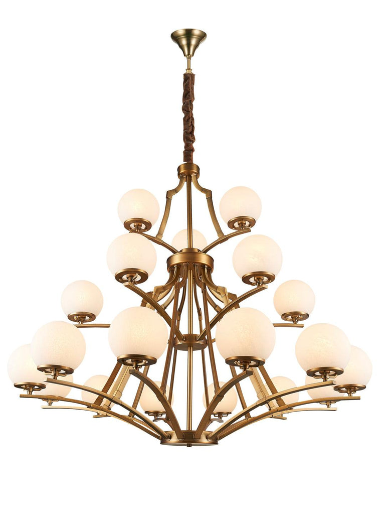 Orville Traditional Gold Chandelier | Buy Decorative Chandeliers Online India