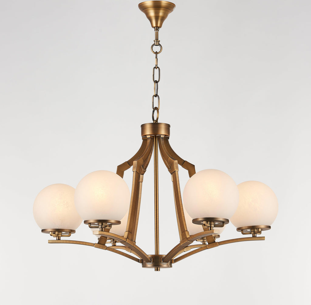 Orville Gold Chandelier | Buy Modern Chandeliers Online India