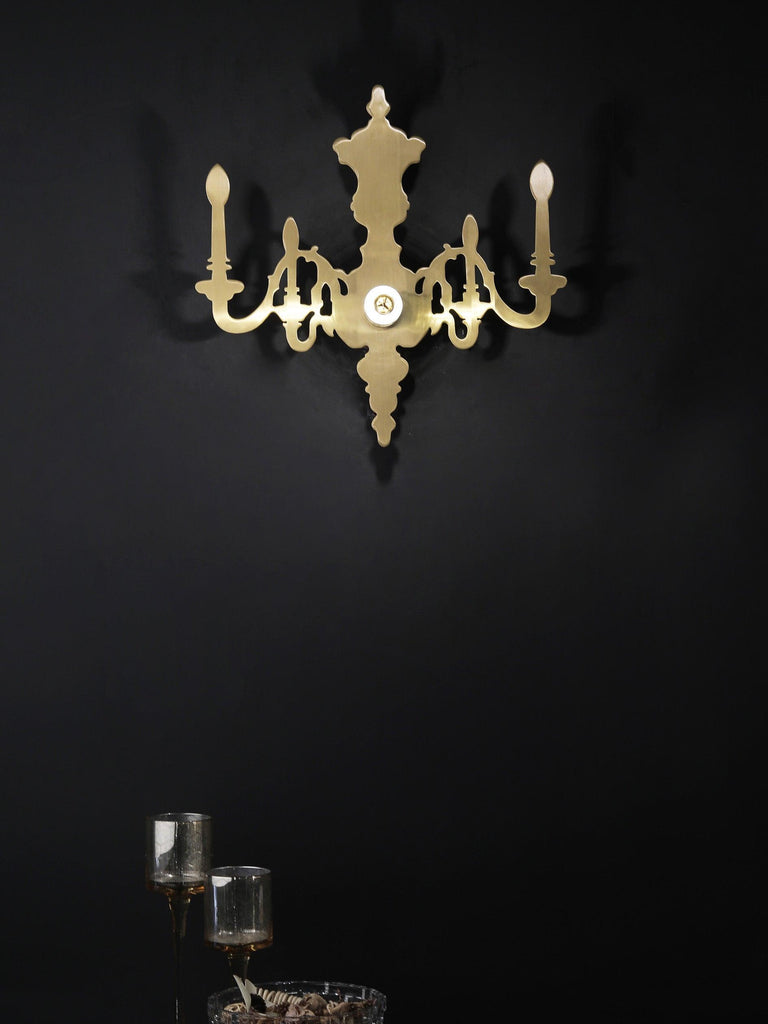 Lenora Gold Wall Light | Buy Modern LED Wall Lights Online India