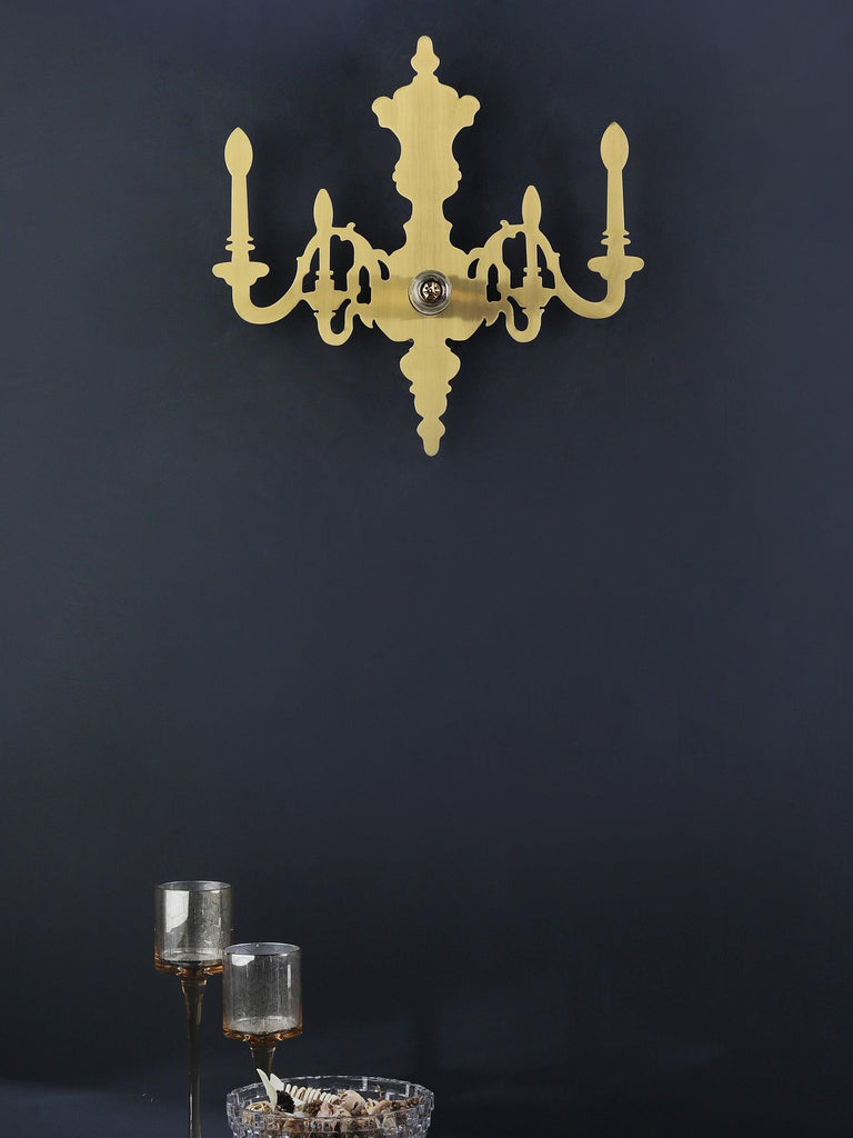 Lenora Gold Wall Light | Buy Modern LED Wall Lights Online India