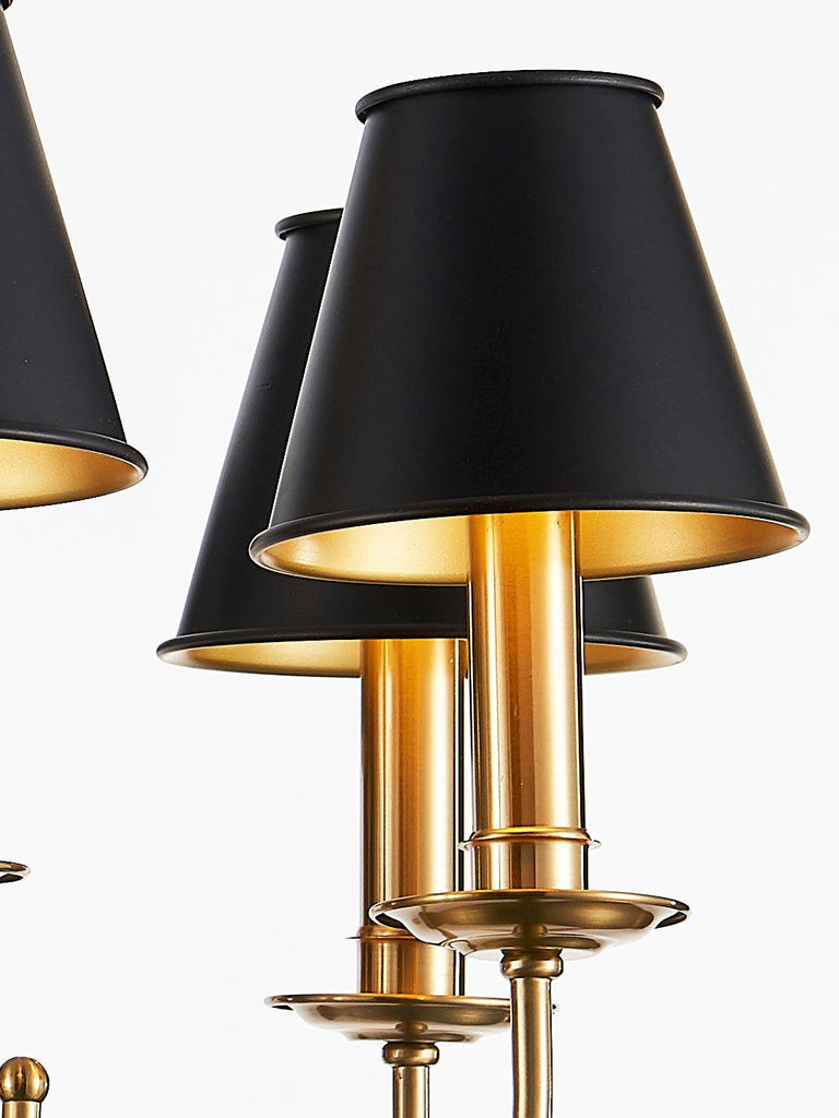 Cecille Black Gold Chandelier | Buy Vintage Chandeliers Online India