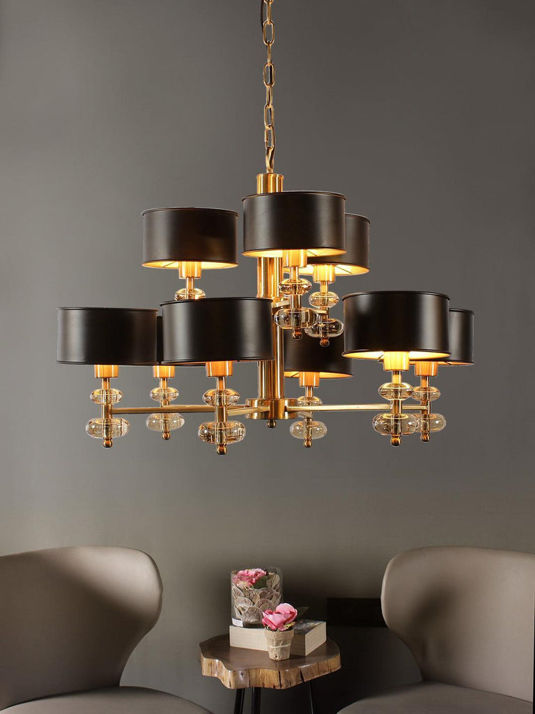 Lucille Gold Chandelier | Buy Modern Chandeliers Online India
