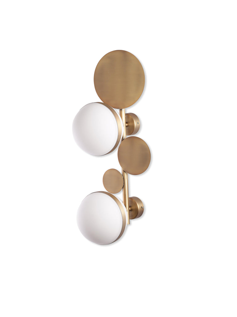 Aquille Globes Gold Wall Light | Buy Modern Wall Lights Online India