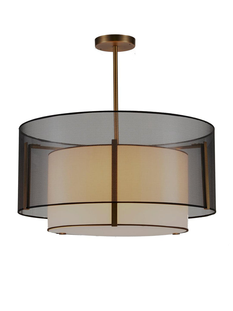 Lykos Scandinavian Drum Hanging Light | Buy Modern LED Ceiling Lights Online India