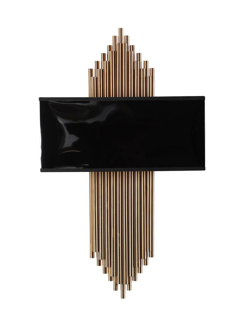Austin Black Gold Wall Light | Buy Modern Wall Lights Online India