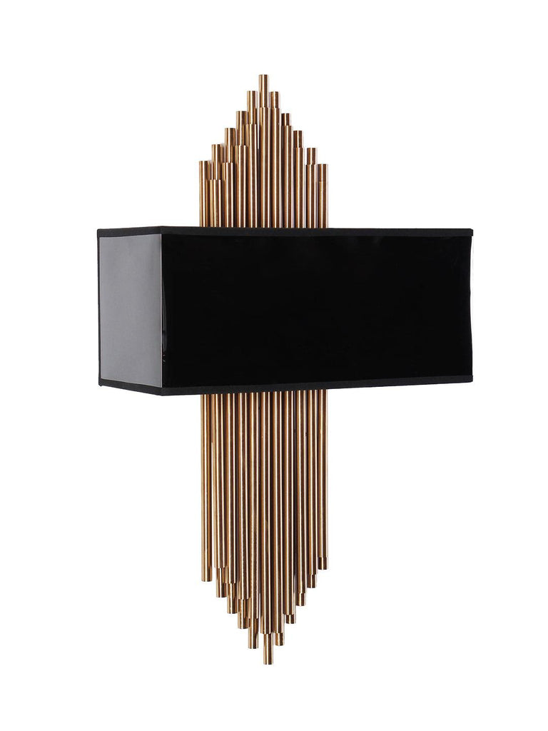 Austin Black Gold Wall Light | Buy Modern Wall Lights Online India