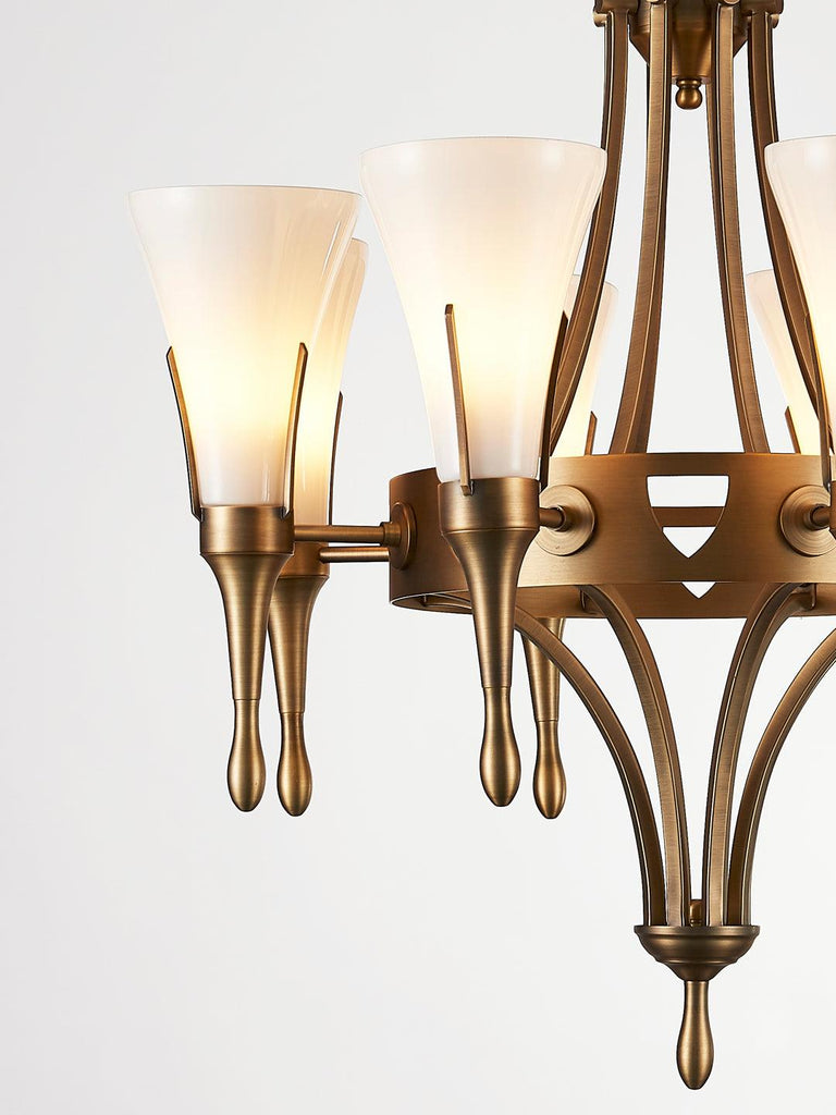 Bosville Gold Chandelier | Buy Vintage Chandeliers Online India