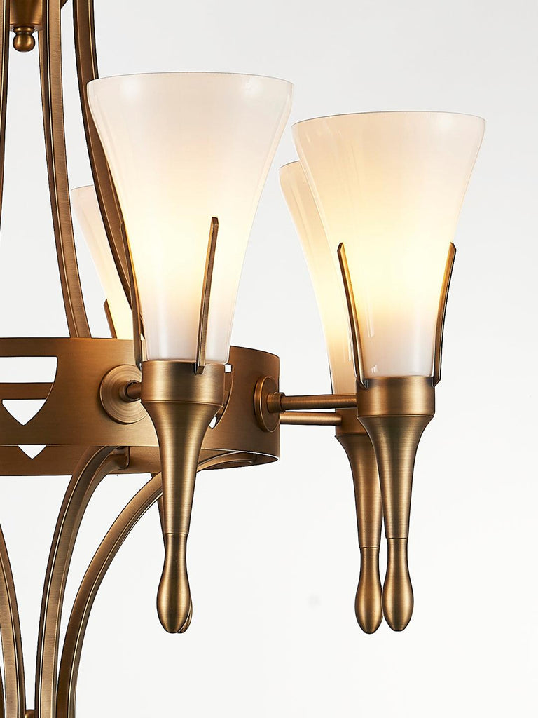 Bosville Gold Chandelier | Buy Vintage Chandeliers Online India