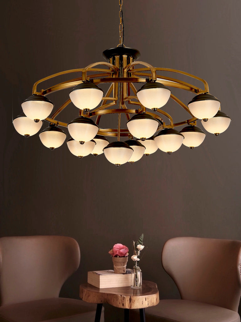 Canber 16-Lamp | Buy Premium Chandeliers Online in India | Jainsons Emporio Lights