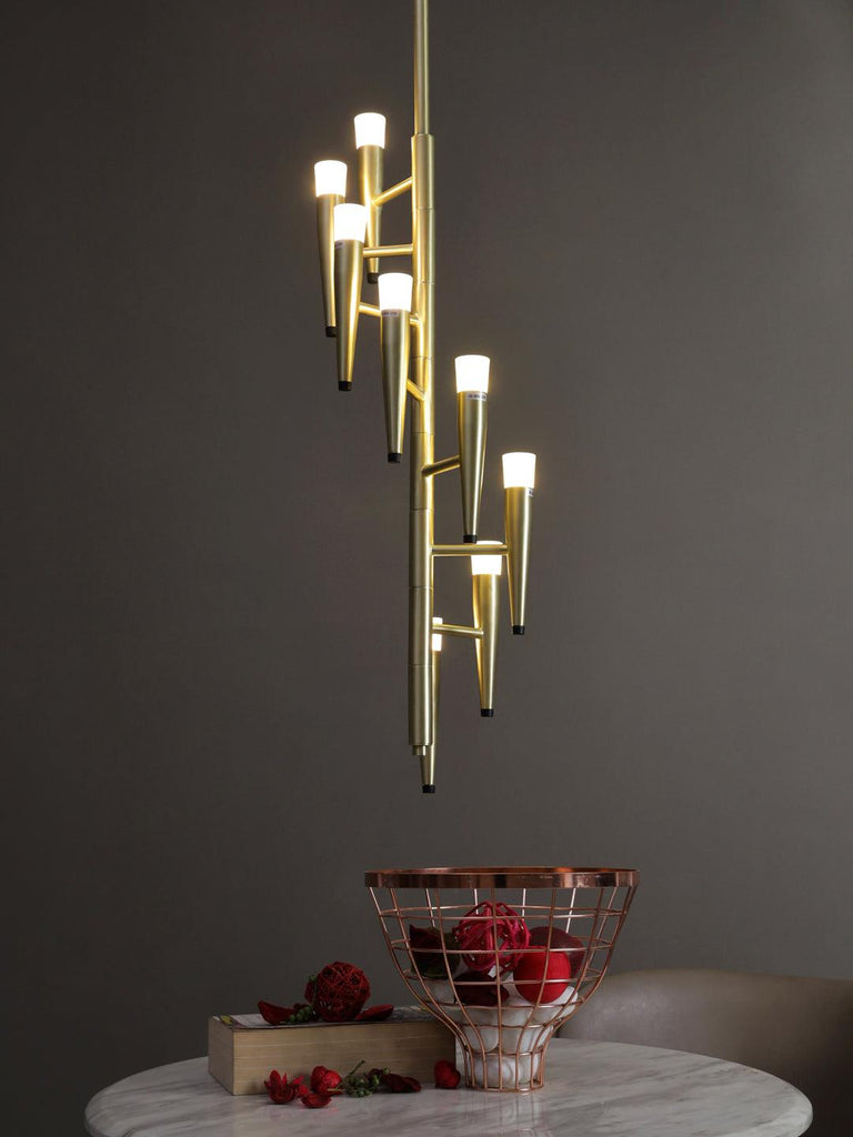 Holden 8-Lamp | Buy Premium Chandeliers Online in India | Jainsons Emporio Lights
