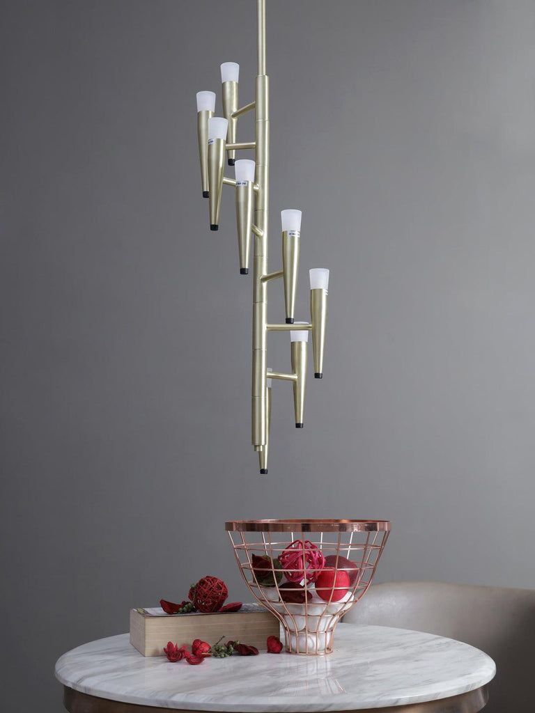 Holden 8-Lamp | Buy Premium Chandeliers Online in India | Jainsons Emporio Lights