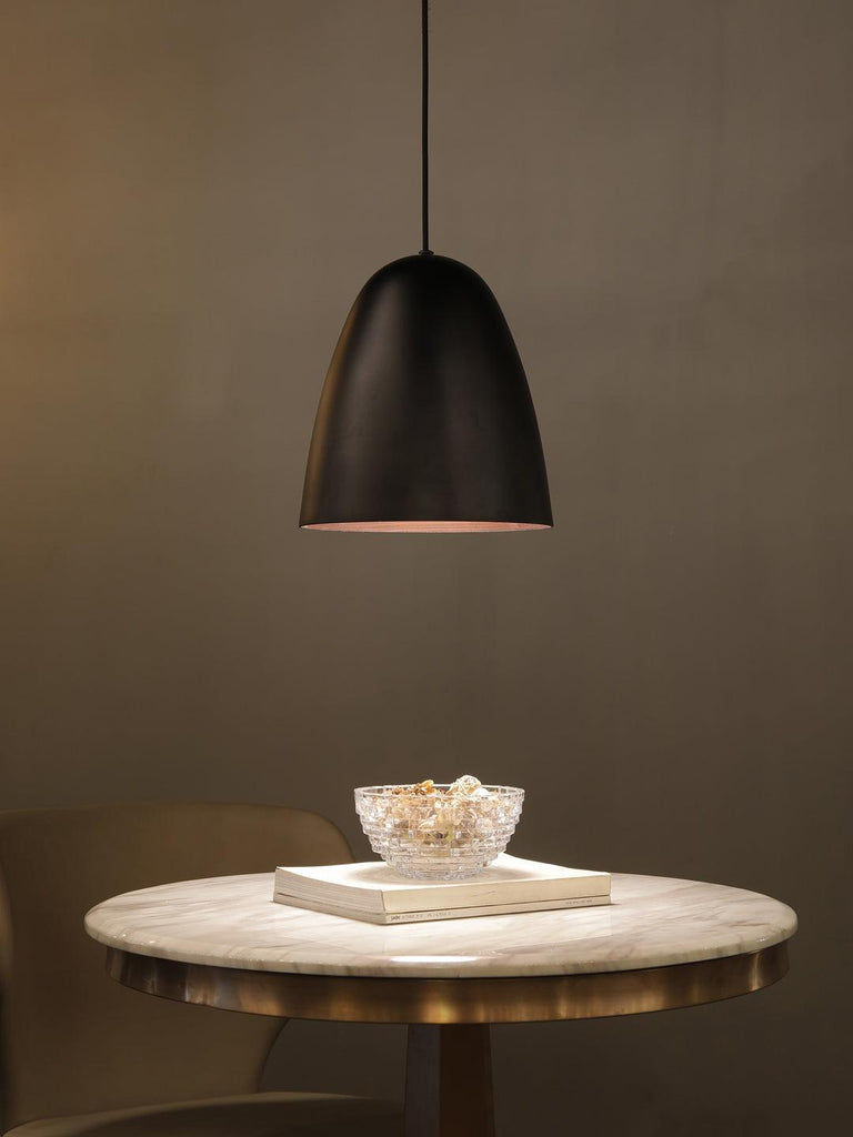 Marlen Black Bell Shape Hanging Light | Buy LED Ceiling Lights Online India