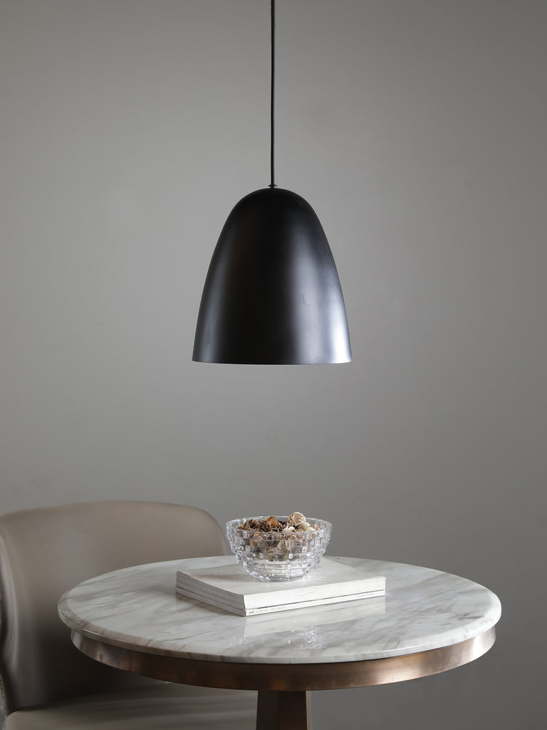 Marlen Black Bell Shape Hanging Light | Buy LED Ceiling Lights Online India
