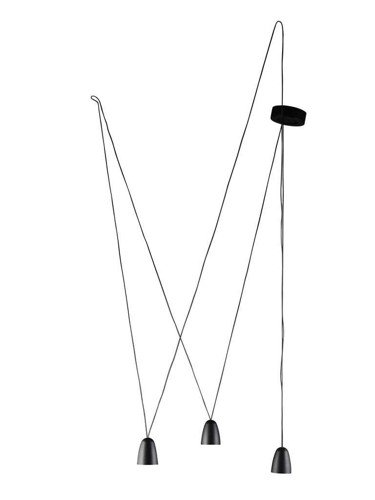 Acrobat Black Bell Shape Hanging Light | Buy LED Ceiling Lights Online India