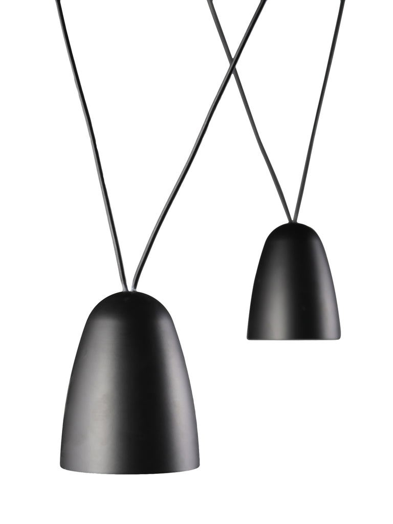 Acrobat Black Bell Shape Hanging Light | Buy LED Ceiling Lights Online India