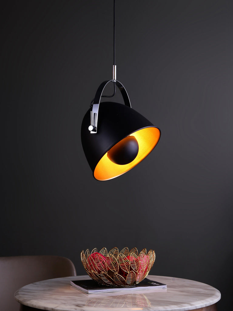 Sawyer Black Pendant Light | Buy Decorative Ceiling Lights Online India