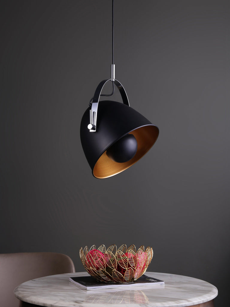 Sawyer Black Pendant Light | Buy Decorative Ceiling Lights Online India