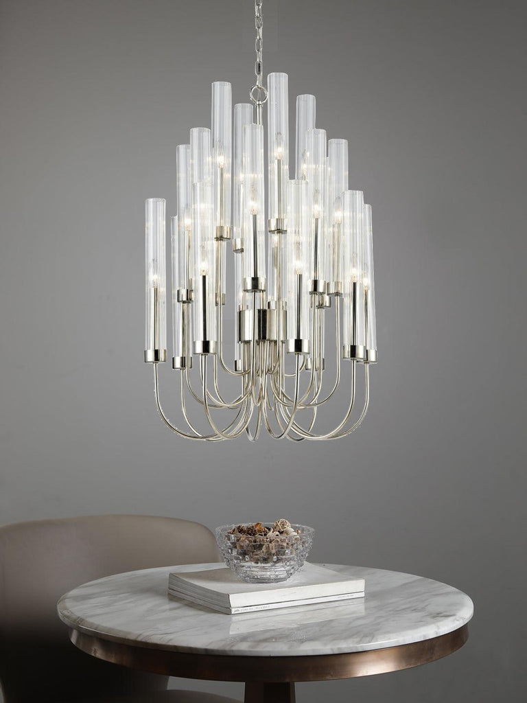 Kleon Silver Chandelier | Buy Modern Chandeliers Online India